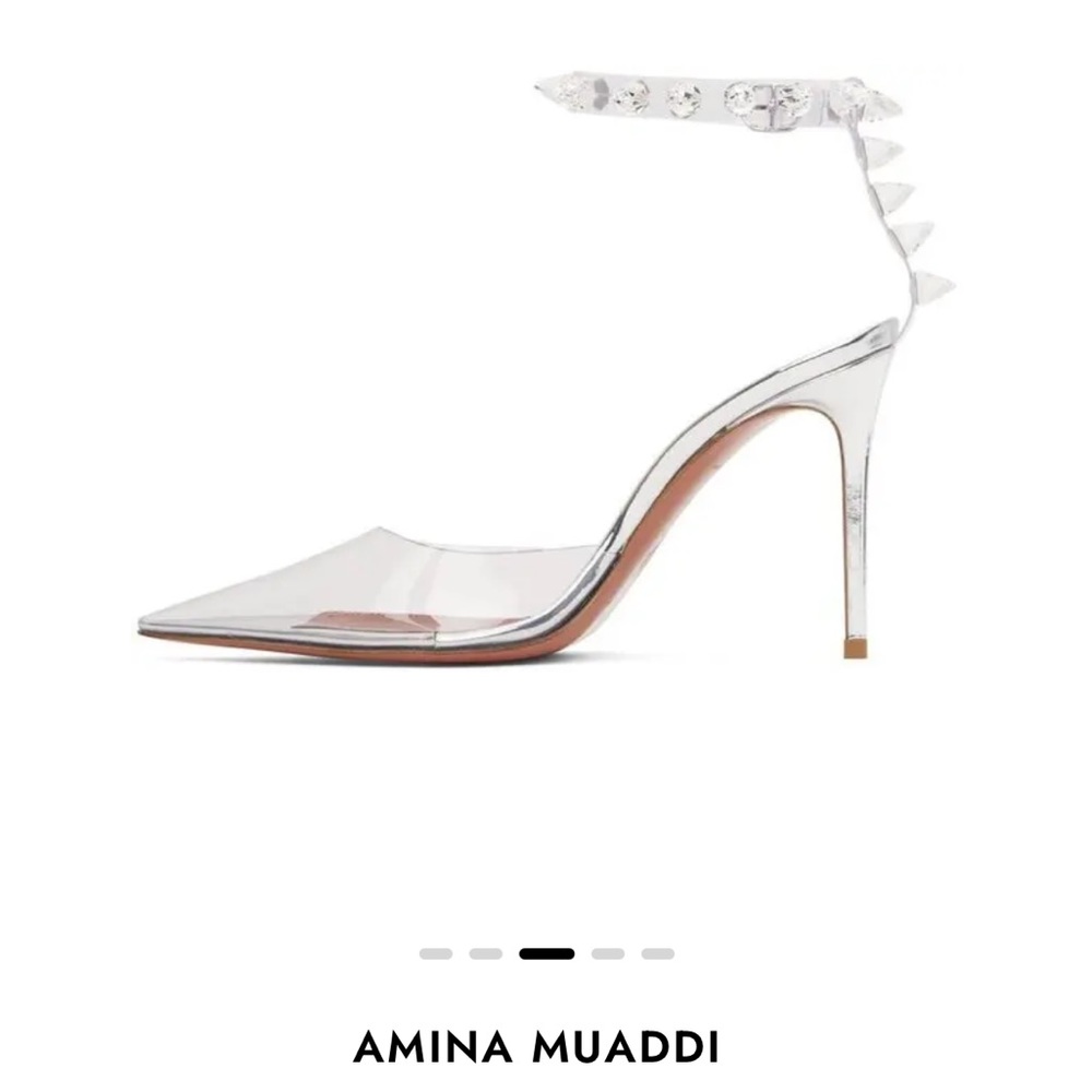 Amina Muaddi Julia pumps brand new with tags